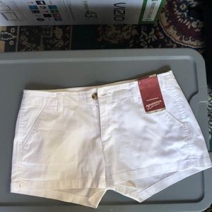 Brand new with tags! White juniors shorts
